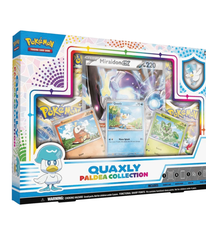 Pokemon TCG - Scarlet & Violet - Paldea Collection Box - Quaxly