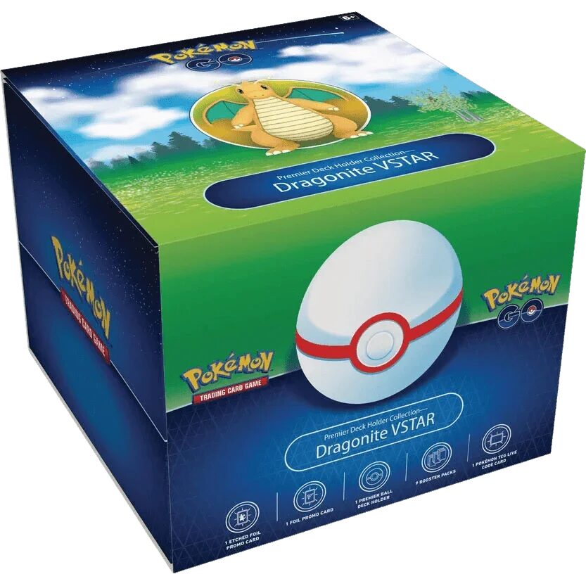 pokemon-tcg-pokemon-go-premier-deck-holder-collection-dragonite-vstar-the-card-vault-1-1 Pokemon TCG - Sword & Shield - Pokémon GO - Premier Deck Holder Collection - Dragonite VSTAR
