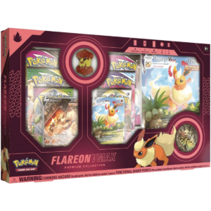 Pokemon TCG - Sword & Shield - Flareon VMAX Premium Collection Box
