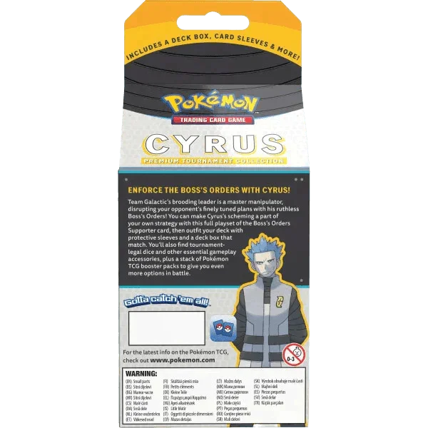 Pokemon TCG - Sword & Shield - Premium Tournament Collection Box - Cyrus, image 2
