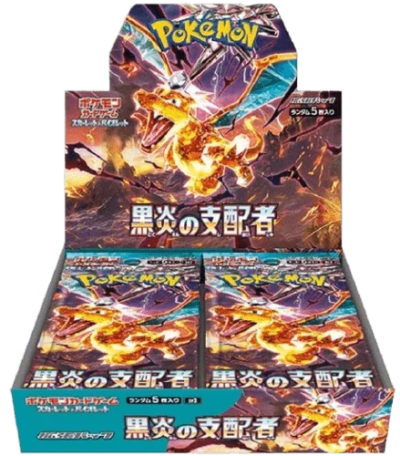 Pokemon TCG - Scarlet & Violet - Ruler of the Black Flame (SV3) - Booster Box (Japanese)
