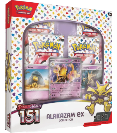 Pokemon TCG - Scarlet & Violet - 151 - Alakazam ex Collection Box
