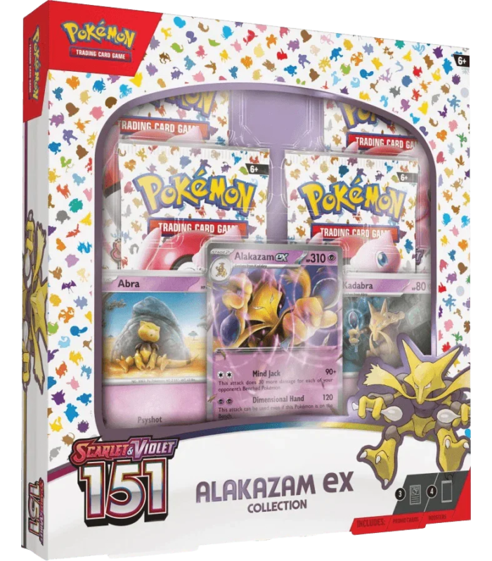 Pokemon TCG - Scarlet & Violet - 151 - Alakazam ex Collection Box