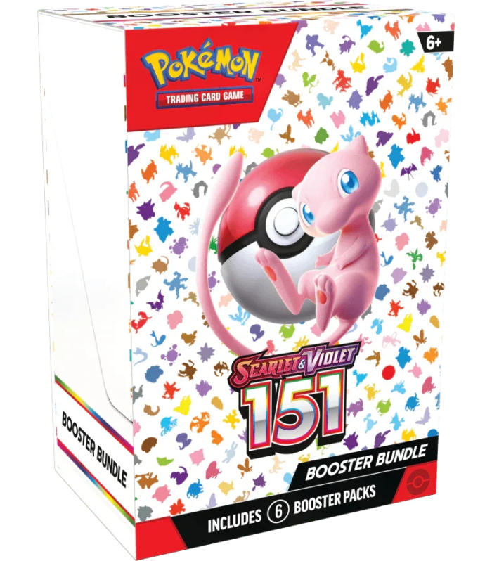 Pokemon TCG - Scarlet & Violet - 151 - Booster Bundle (6 Packs)