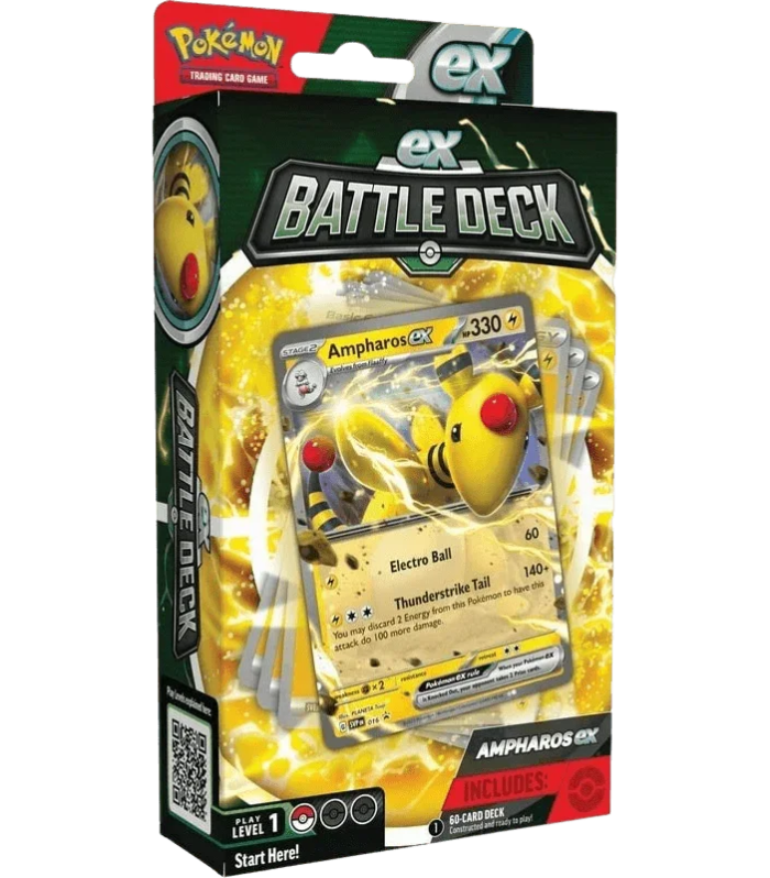 Pokemon TCG - Scarlet & Violet - Ampharos Ex Battle Deck