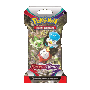 Pokemon TCG - Scarlet & Violet - Base Set - Sleeved Booster Pack, image 3