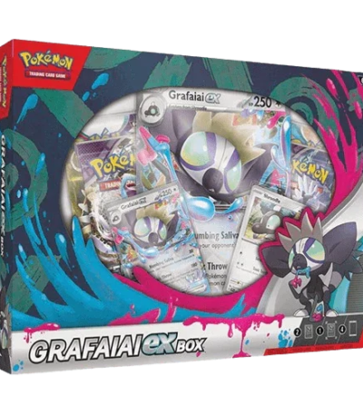 Pokemon TCG - Scarlet & Violet - Grafaiai ex Collection Box