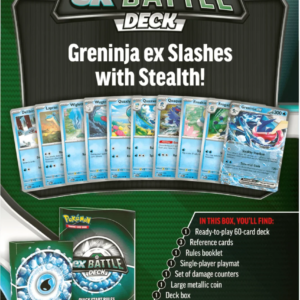 Pokemon TCG - Scarlet & Violet - Battle Deck- Greninja ex, image 2