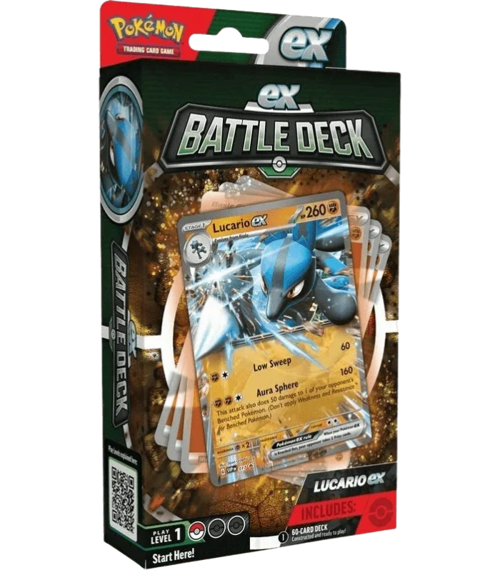 Pokemon TCG - Scarlet & Violet - Lucario Ex Battle Deck