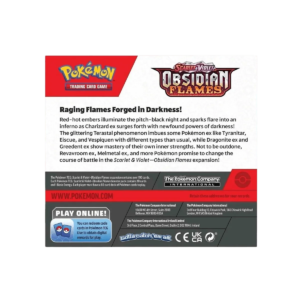 Pokemon TCG - Scarlet & Violet - Obsidian Flames - Display Case (6x Booster Boxes), image 4