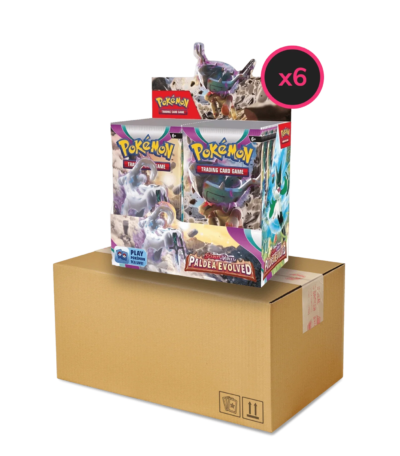 Pokemon TCG - Scarlet & Violet - Paldea Evolved Display Case (6x Booster Boxes)