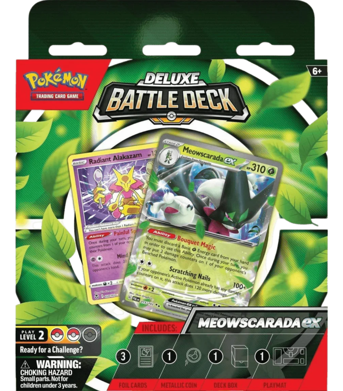 Pokemon TCG - Scarlet & Violet - Deluxe Battle Deck - Meowscarada ex