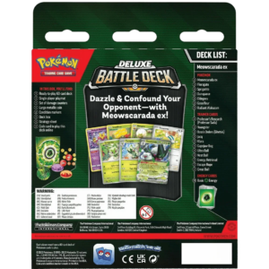 Pokemon TCG - Scarlet & Violet - Deluxe Battle Deck - Meowscarada ex, image 2