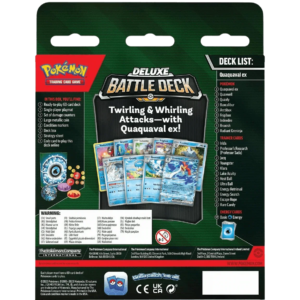 Pokemon TCG - Scarlet & Violet - Deluxe Battle Deck - Quaquaval ex, image 2