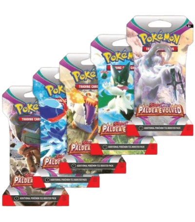 Pokemon TCG - Scarlet & Violet - Paldea Evolved - Sleeved Booster Pack