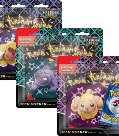 Pokemon TCG - Scarlet & Violet - Paldean Fates - Tech Sticker Collection