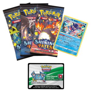 Pokemon TCG - Sword & Shield - Shining Fates - Mad Party Pin Collection Box - Galarian Mr. Rime, image 2