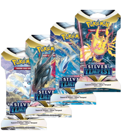 Pokemon TCG - Sword & Shield - Silver Tempest - Sleeved Booster Pack