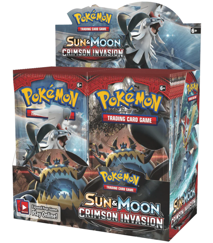 Pokemon TCG - Sun & Moon - Crimson Invasion - Booster Box (36x Packs)