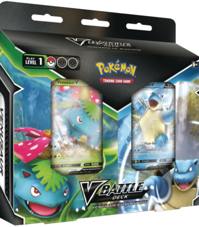 Pokemon TCG - Sword & Shield - Venusaur vs Blastoise V Battle Deck