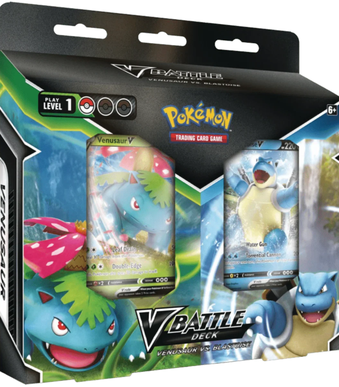 Pokemon TCG - Sword & Shield - Venusaur vs Blastoise V Battle Deck