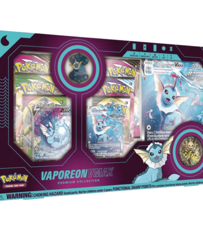 Pokemon TCG - Sword & Shield - Vaporeon VMAX Premium Collection Box