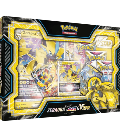 Pokemon TCG - Sword & Shield - Zeraora VMAX & VSTAR Battle Box