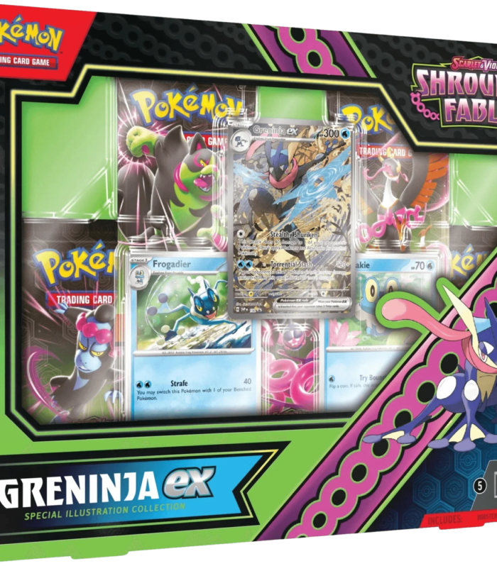 Pokemon TCG - Scarlet & Violet - Shrouded Fable - Greninja ex Special Illustration Collection Box