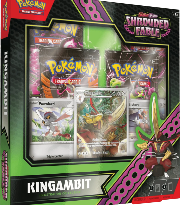 Pokemon TCG - Scarlet & Violet - Shrouded Fable - Kingambit Illustration Collection Box