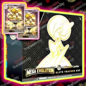 Pokemon TCG - Mega Evolution (ME1) - Pokemon Center Elite Trainer Box - Case (4x), image 3