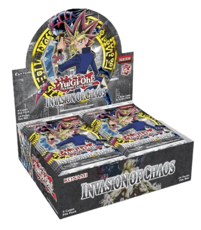 Yu-Gi-Oh! - 25th Anniversary - Invasion of Chaos - Display Case (12x Booster Boxes)