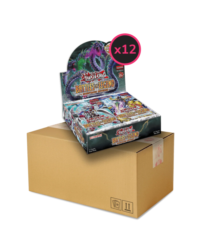 Yu-Gi-Oh! - Battles of Legend: Monstrous Revenge - Display Case (12x Booster Boxes)