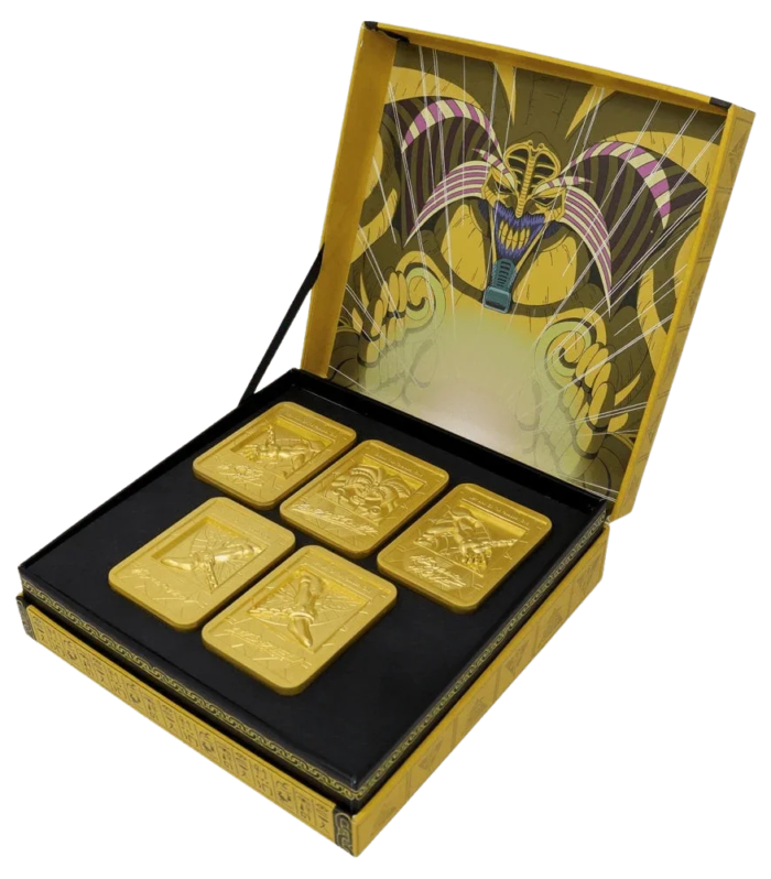 Yu-Gi-Oh! - Exodia the Forbidden One - 24k Gold Plated Ingot Set (Limited Edition)