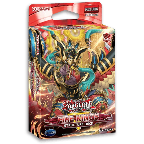 Yu-Gi-Oh! - Fire Kings - Structure Deck Revamped Display Case (8x Decks), image 2