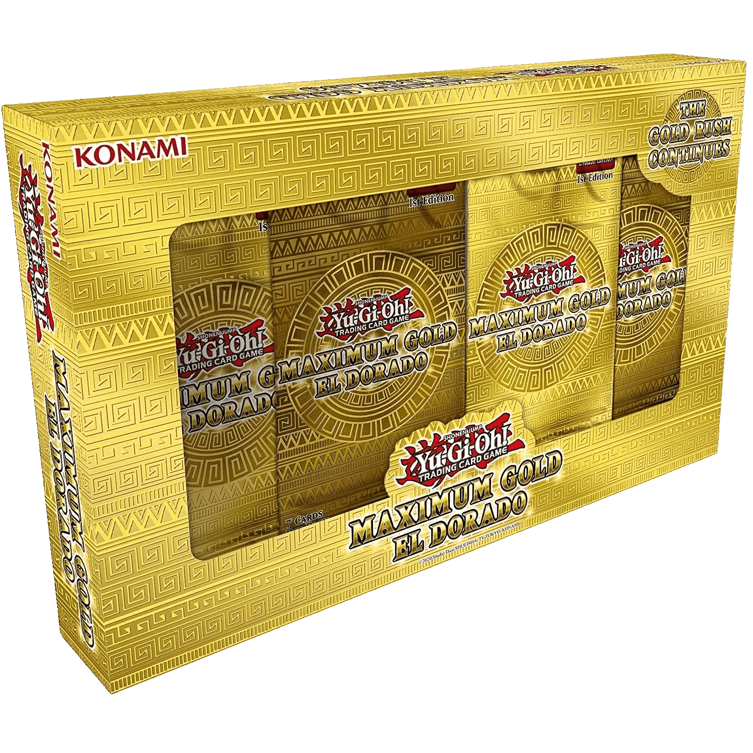 yu-gi-oh-maximum-gold-el-dorado-collection-box-4x-booster-packs-unlimited-reprint-the-card-vault-1 Yu-Gi-Oh! - Maximum Gold El Dorado - Collection Box (4x Booster Packs) (Unlimited Reprint)