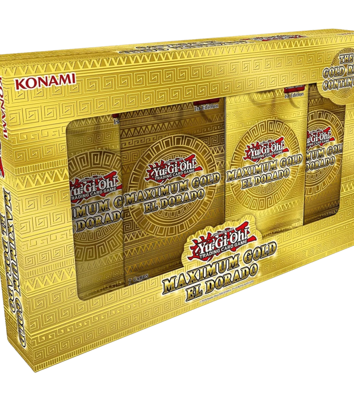 Yu-Gi-Oh! - Maximum Gold El Dorado - Collection Box (4x Booster Packs) (Unlimited Reprint)