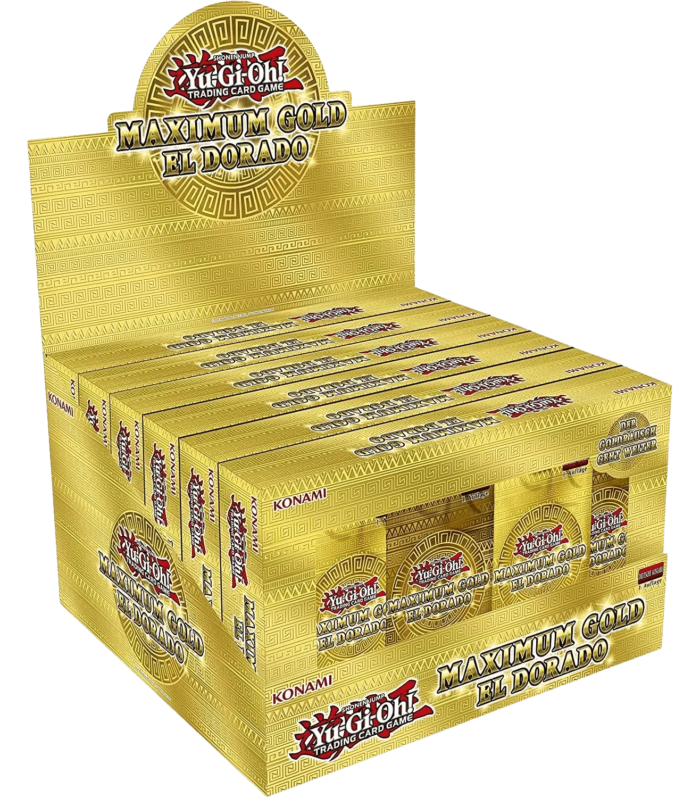 Yu-Gi-Oh! - Maximum Gold El Dorado - Display Case (6x Collection Boxes) (Unlimited Reprint)