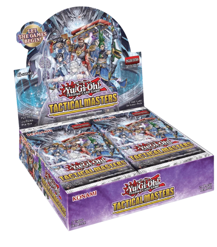 Yu-Gi-Oh! - Tactical Masters - Display Case (12x Booster Boxes)