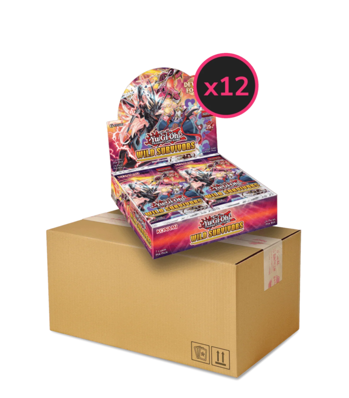Yu-Gi-Oh! - Wild Survivors - Display Case (12x Booster Boxes)