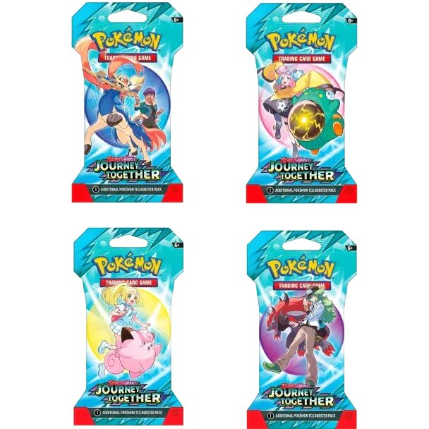 Pokemon TCG - Scarlet & Violet - Journey Together - Sleeved Booster Pack