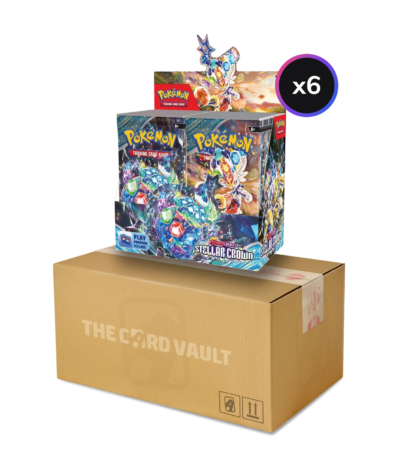 Pokemon TCG - Scarlet & Violet - Stellar Crown - Display Case (6x Booster Boxes)