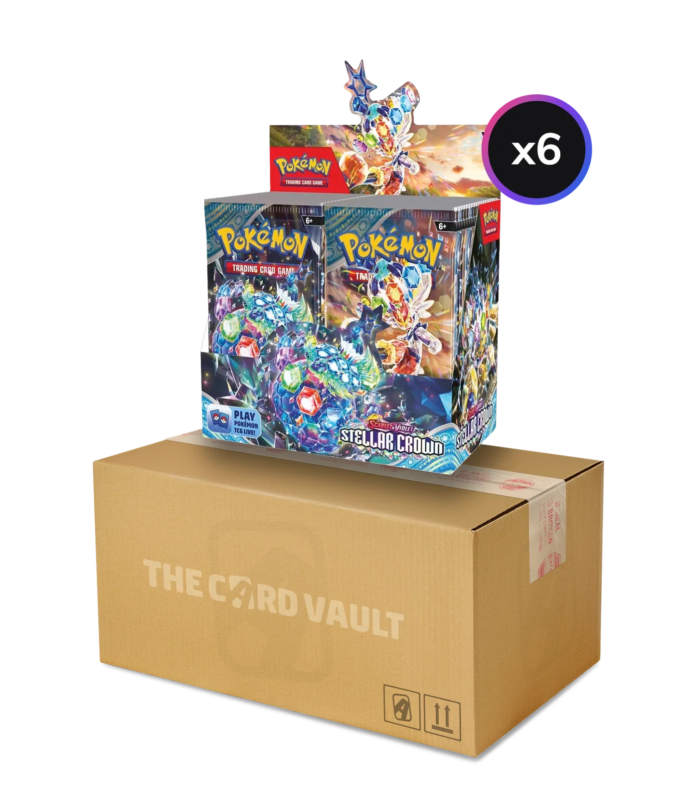 Pokemon TCG - Scarlet & Violet - Stellar Crown - Display Case (6x Booster Boxes)