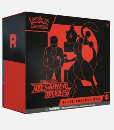 Pokémon TCG Destined Rivals Pokémon Center Elite Trainer Box ETB – Authentic Sealed