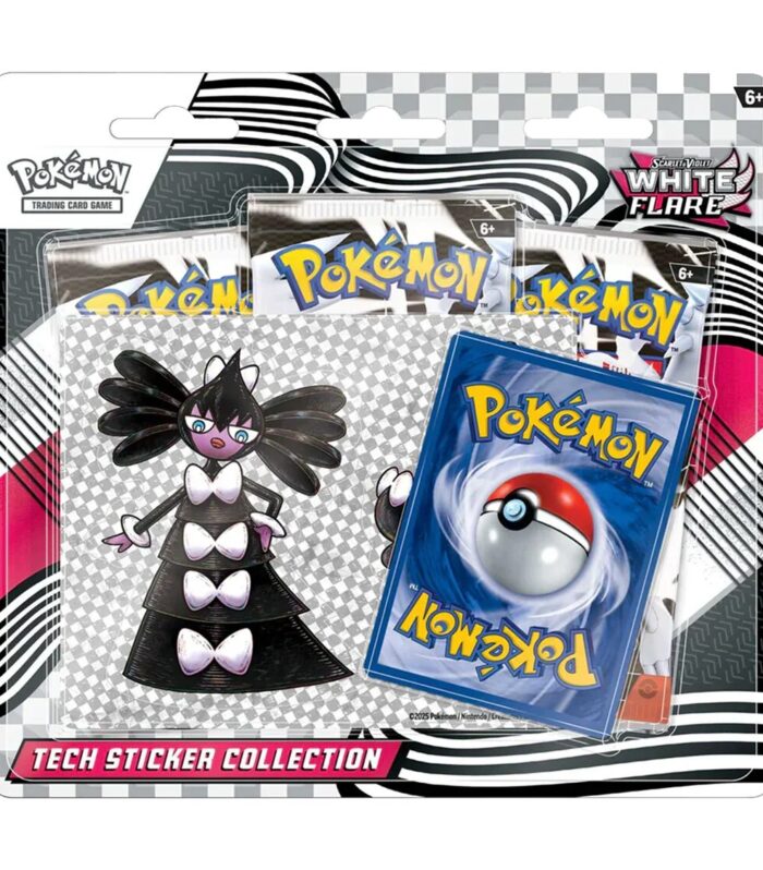 Pokemon TCG - Scarlet & Violet - White Flare - Tech Sticker Collection - Gothitelle