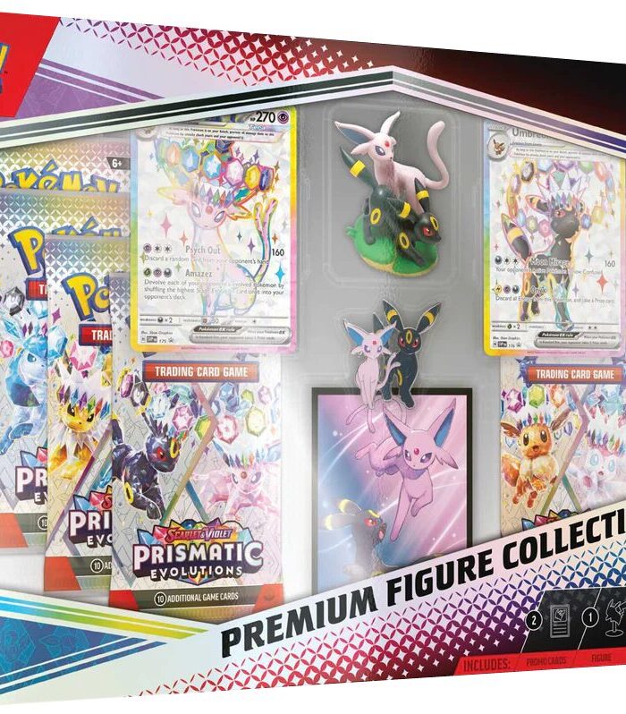 Pokemon TCG - Scarlet & Violet - Prismatic Evolutions - Premium Figure Collection Box