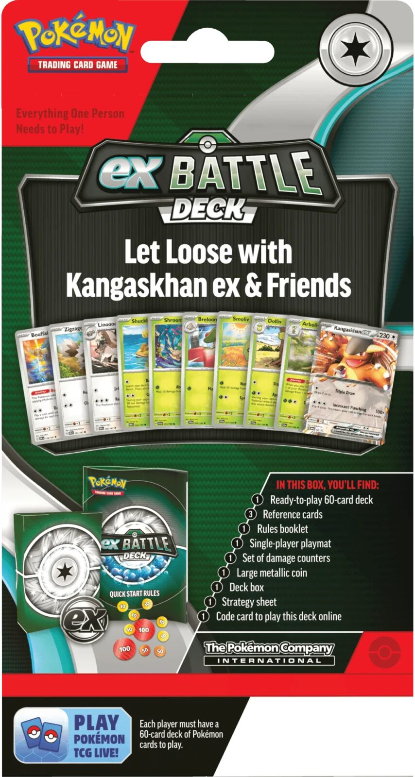 Pokemon TCG - Scarlet & Violet - Battle Deck - Kangaskhan ex - Image 2