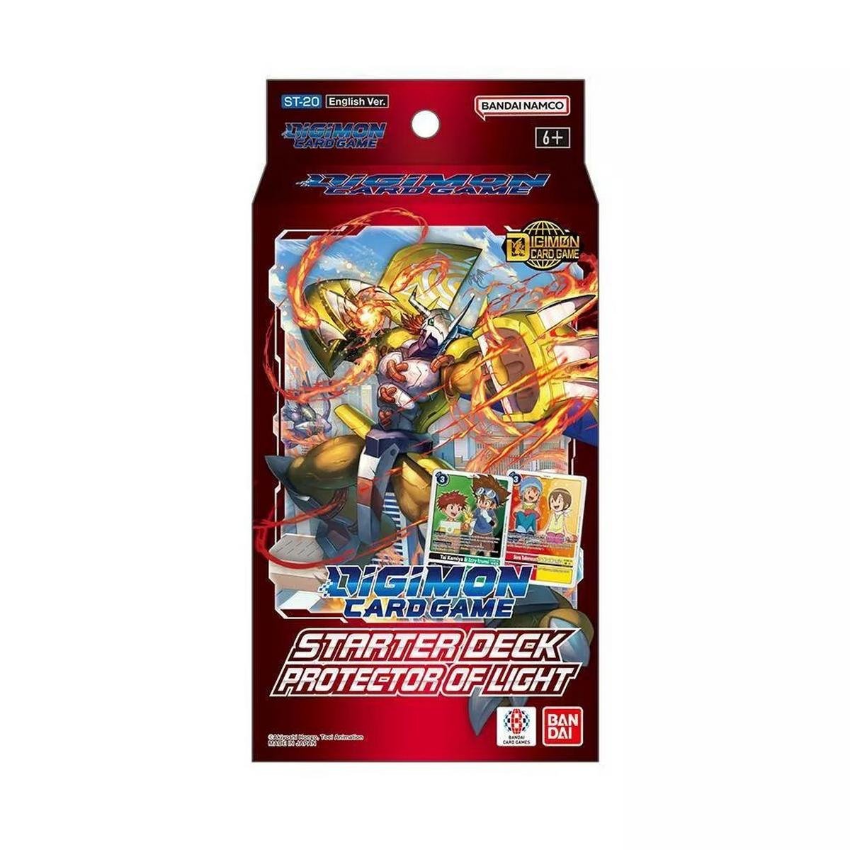 digimon-card-game-protector-of-light-starter-deck-st-20 Digimon Card Game - Protector of Light Starter Deck (ST-20)
