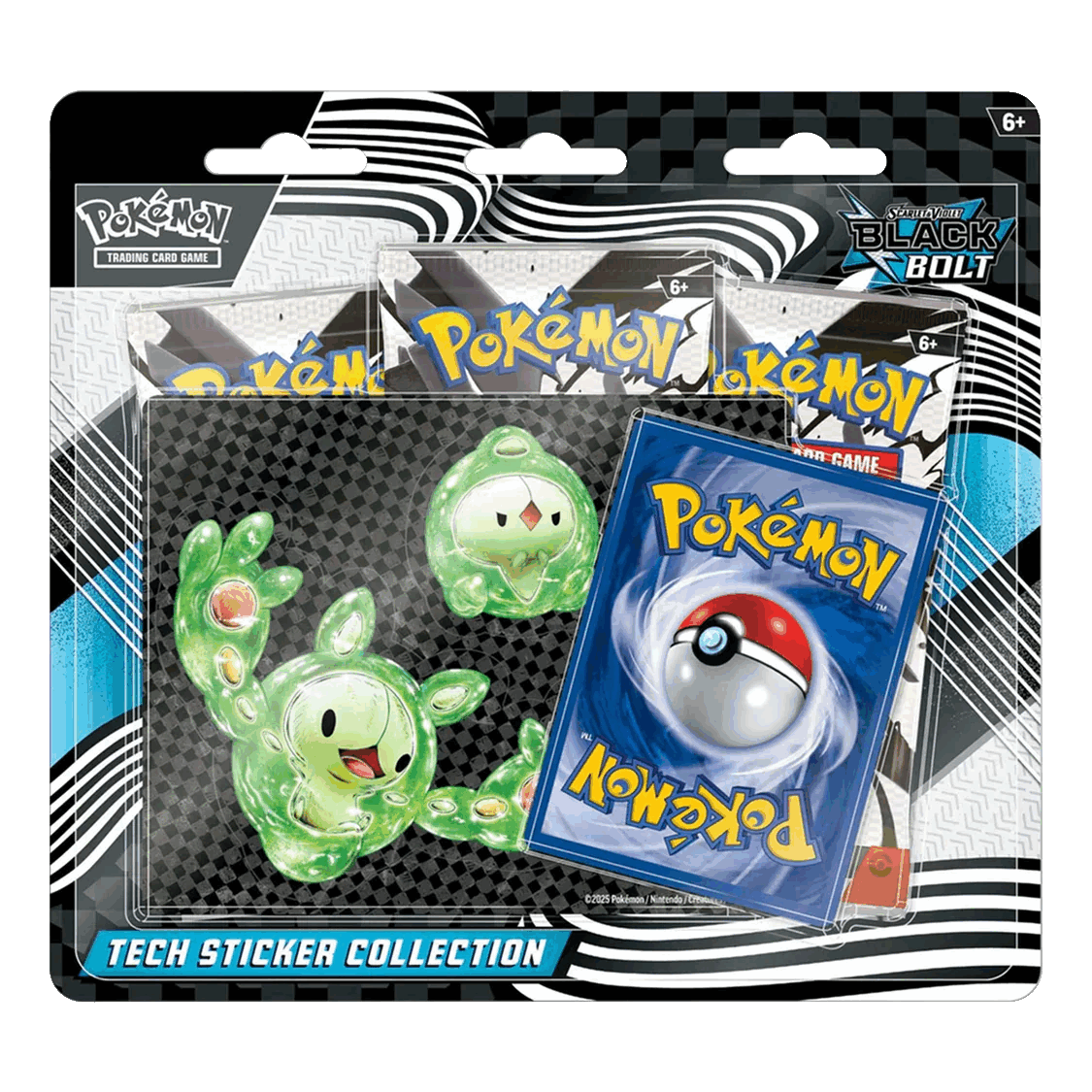 image1_4f535a7b-1973-4393-9196-d001c15051a1 Pokemon TCG - Scarlet & Violet - Black Bolt - Tech Sticker Collection - Reuniclus
