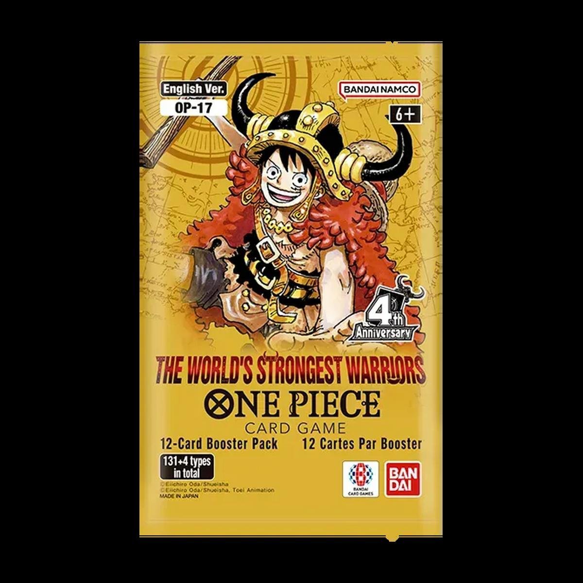 one-piece-tcg-worlds-strongest-warriors-booster-pack-op-17 One Piece TCG - World’s Strongest Warriors Booster Pack (OP-17)