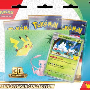 Pokemon TCG - 30th Celebration Tech Sticker Collection